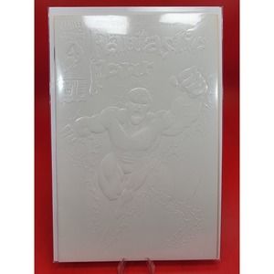 Fantastic Four #371-White Embossed Cover-Marvel Comics-1992-Bagged & Boarded